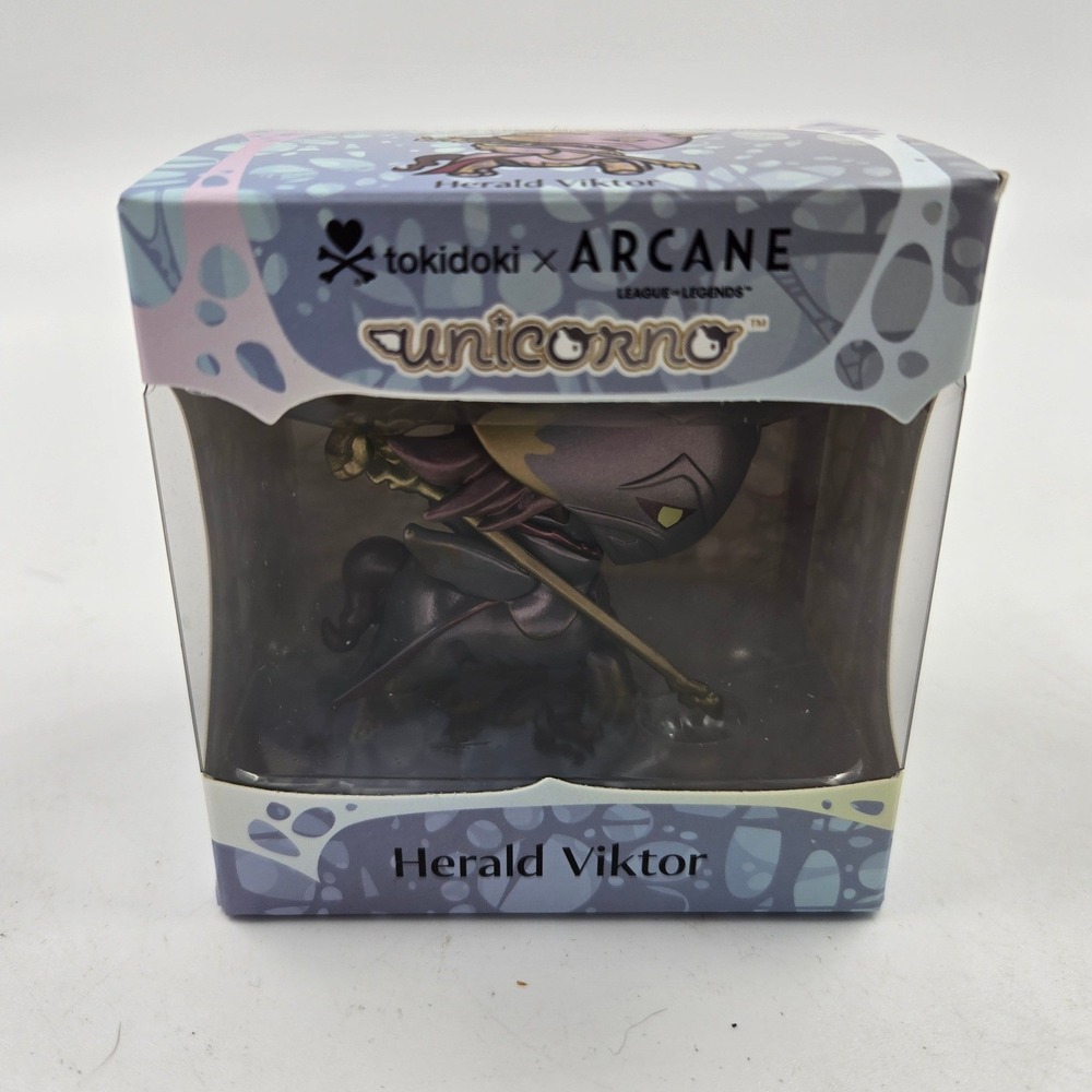 Tokidoki x Arcane League of Legends Unicorno Herald Viktor Vinyl Figure New